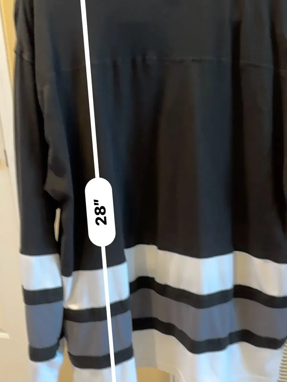 Vegas Golden Knights Men’s XL Hockey Jersey Style Long Sleeve Tee Shirt